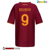Ženske Nogometnih dresov AS Roma Artem Dovbyk #9 Domači 2025-26 Kratki rokavi